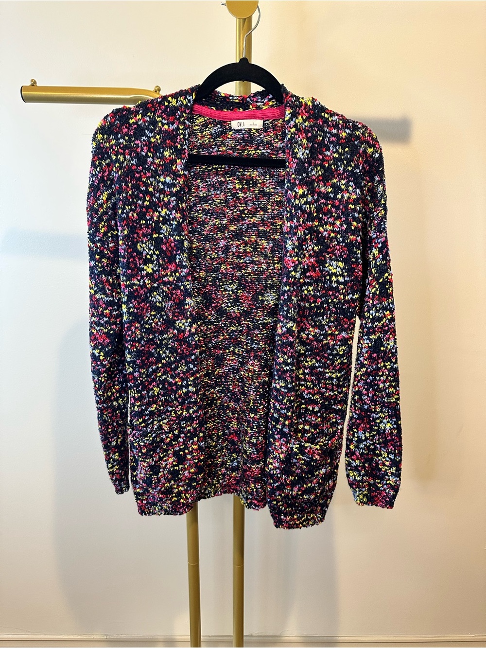 OVLA Multicolored Open-Front Women’s Cardigan SKU 1160
